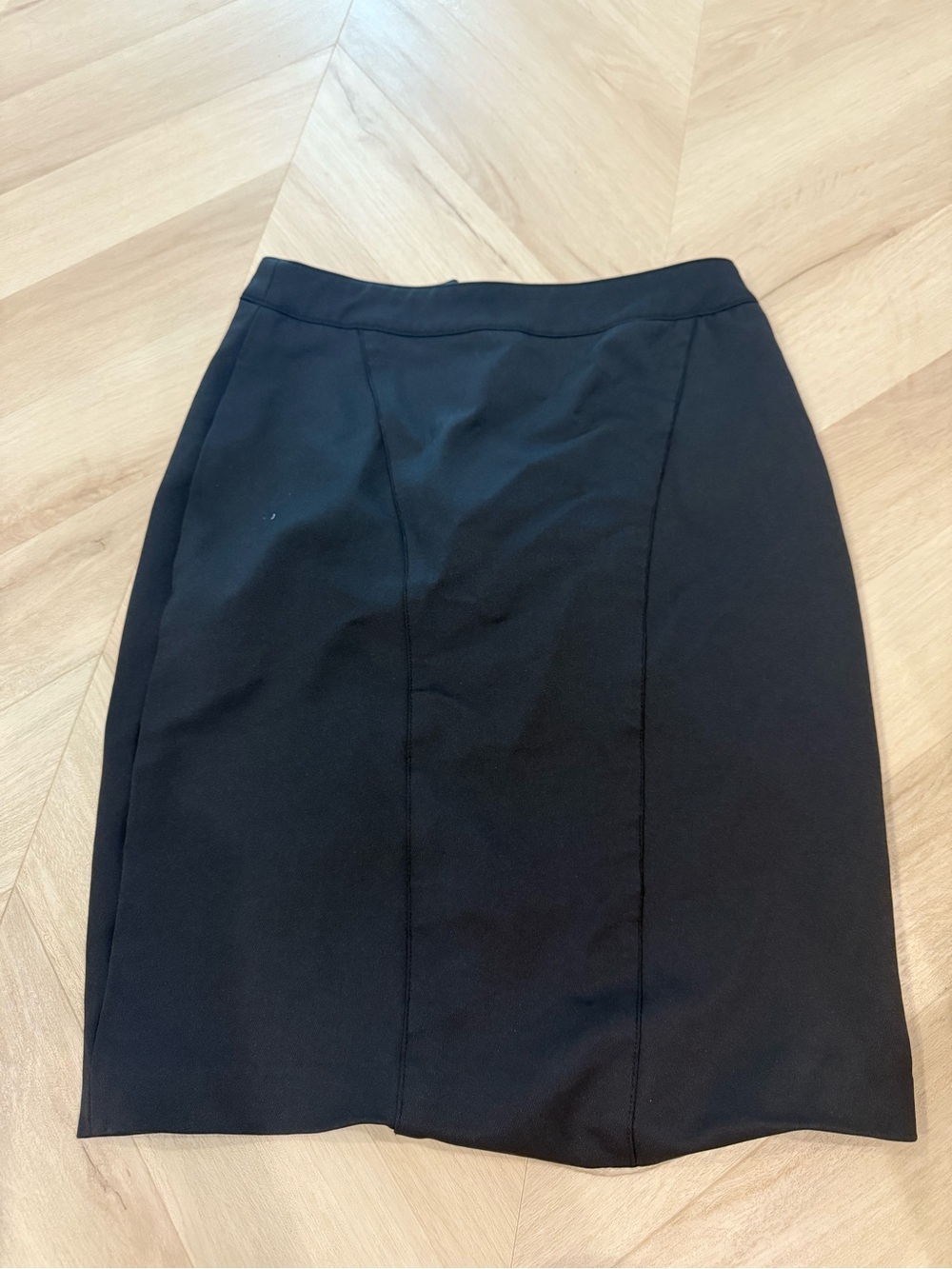 Pink Tartan Black Tailored Pencil Skirt